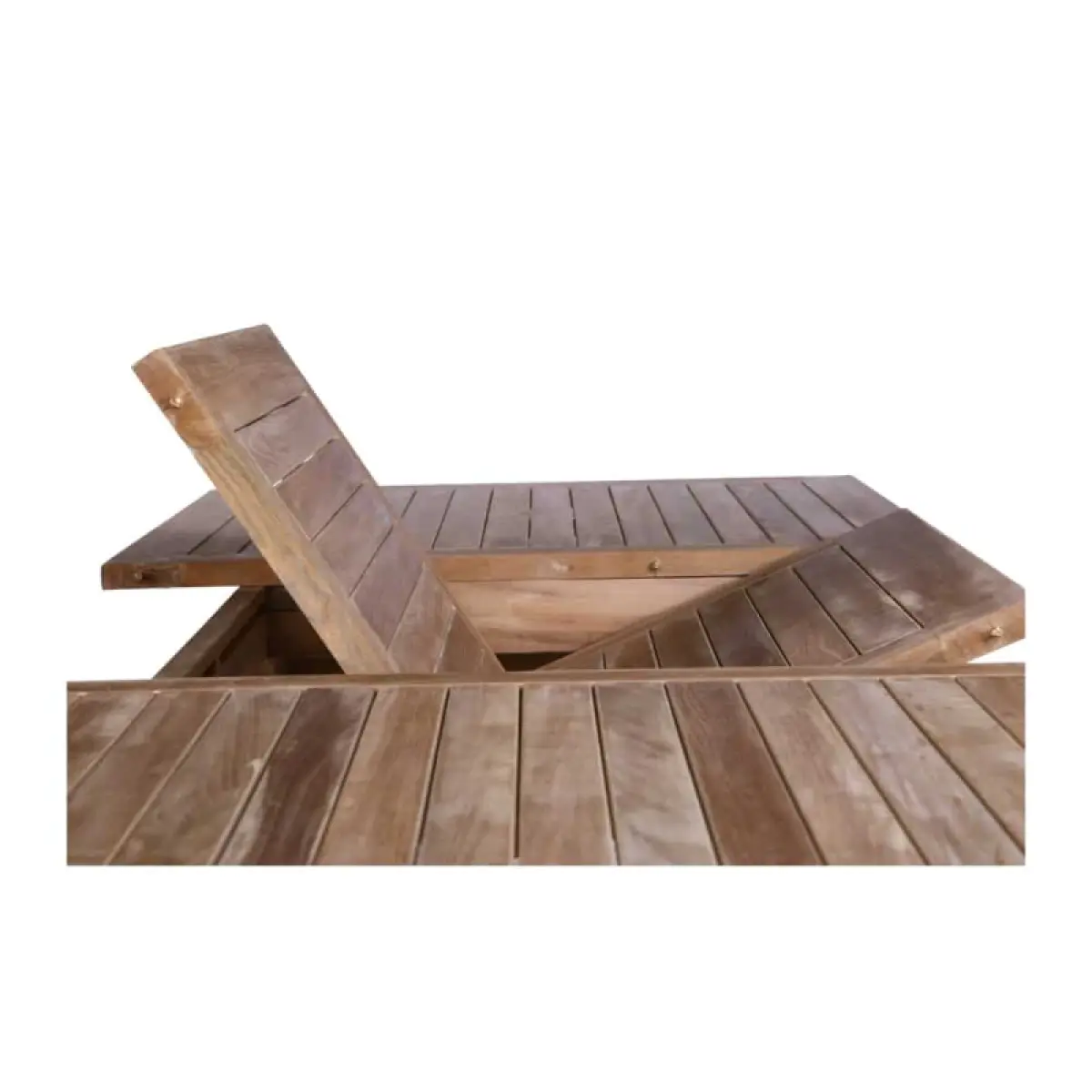 Ausziehbarer Gartentisch Rovello Rechtckig