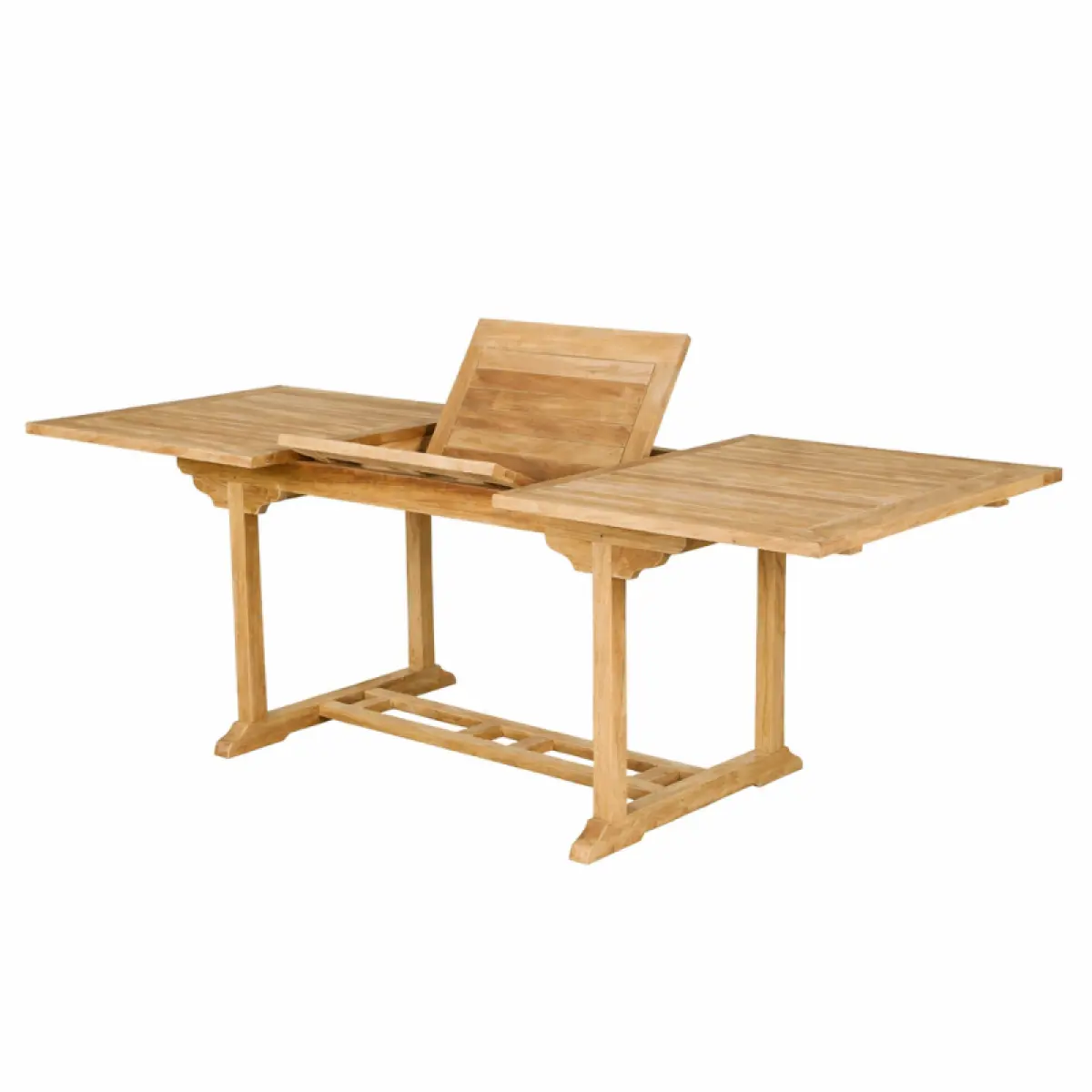 Ausziehbarer Gartentisch Rovello Rechtckig