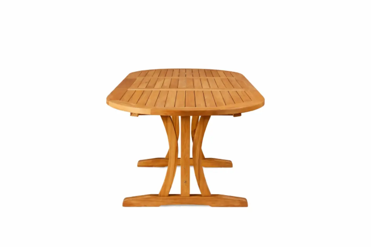 Ausziehbarer Gartentisch Sumba Oval 