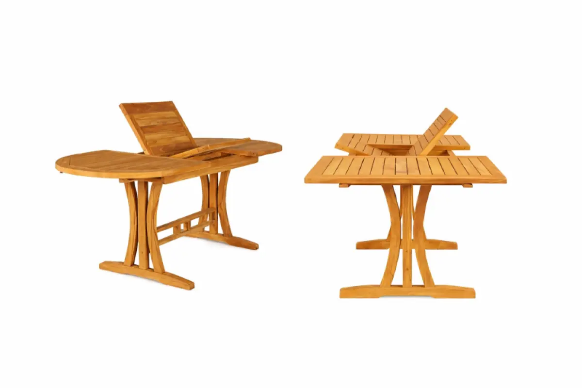 Ausziehbarer Gartentisch Sumba Oval 