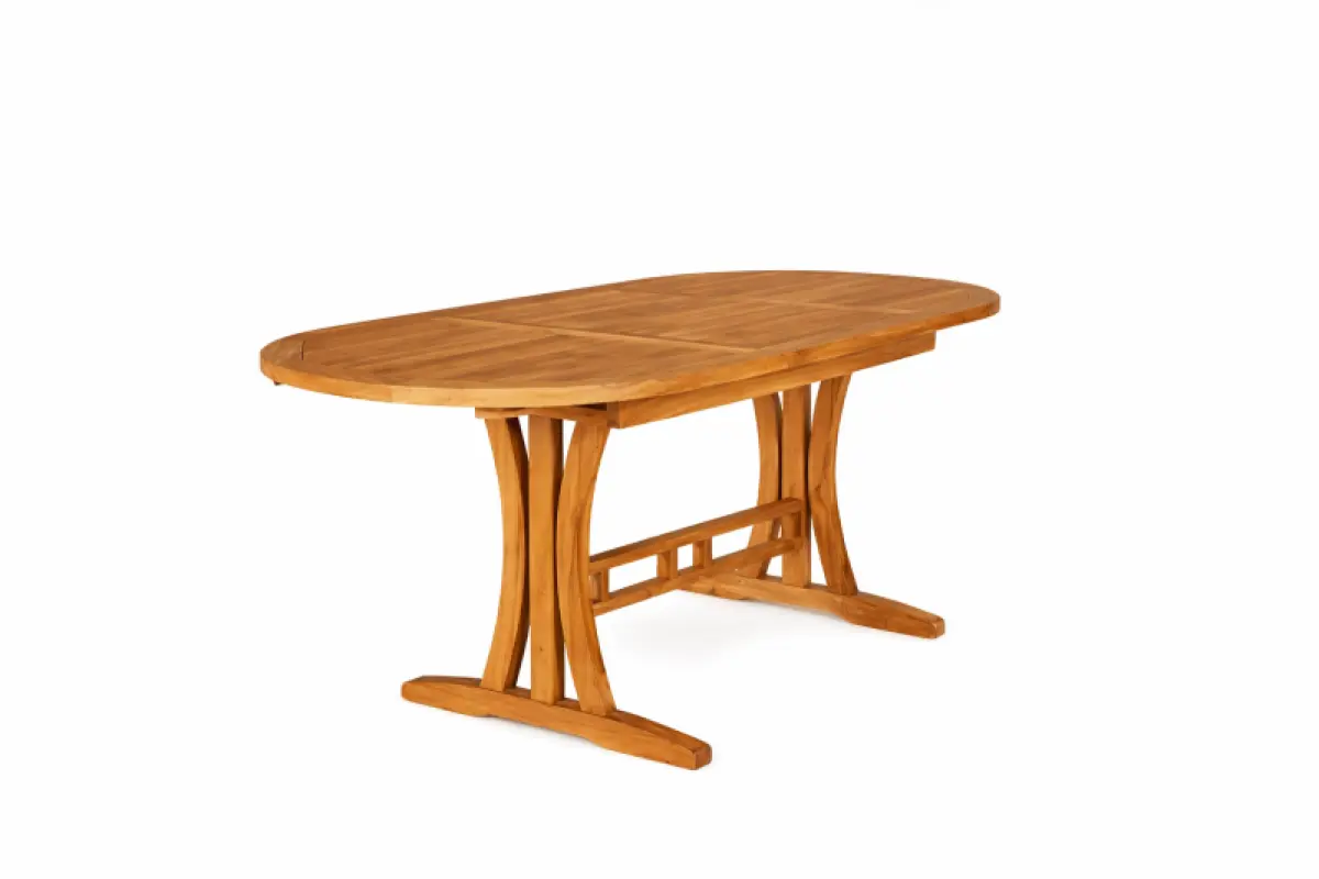 Ausziehbarer Gartentisch Sumba Oval 