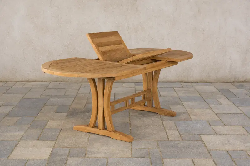 Ausziehbarer Gartentisch Sumba Oval 