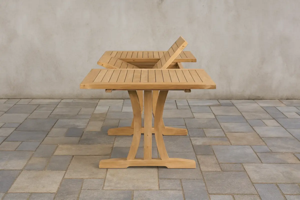 Ausziehbarer Gartentisch Sumba Rechteckig