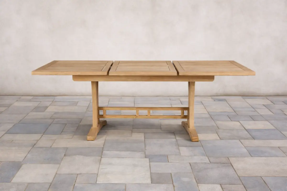 Ausziehbarer Gartentisch Sumba Rechteckig