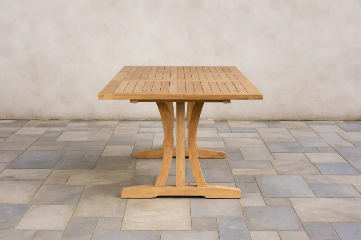 Ausziehbarer Gartentisch Sumba Rechteckig