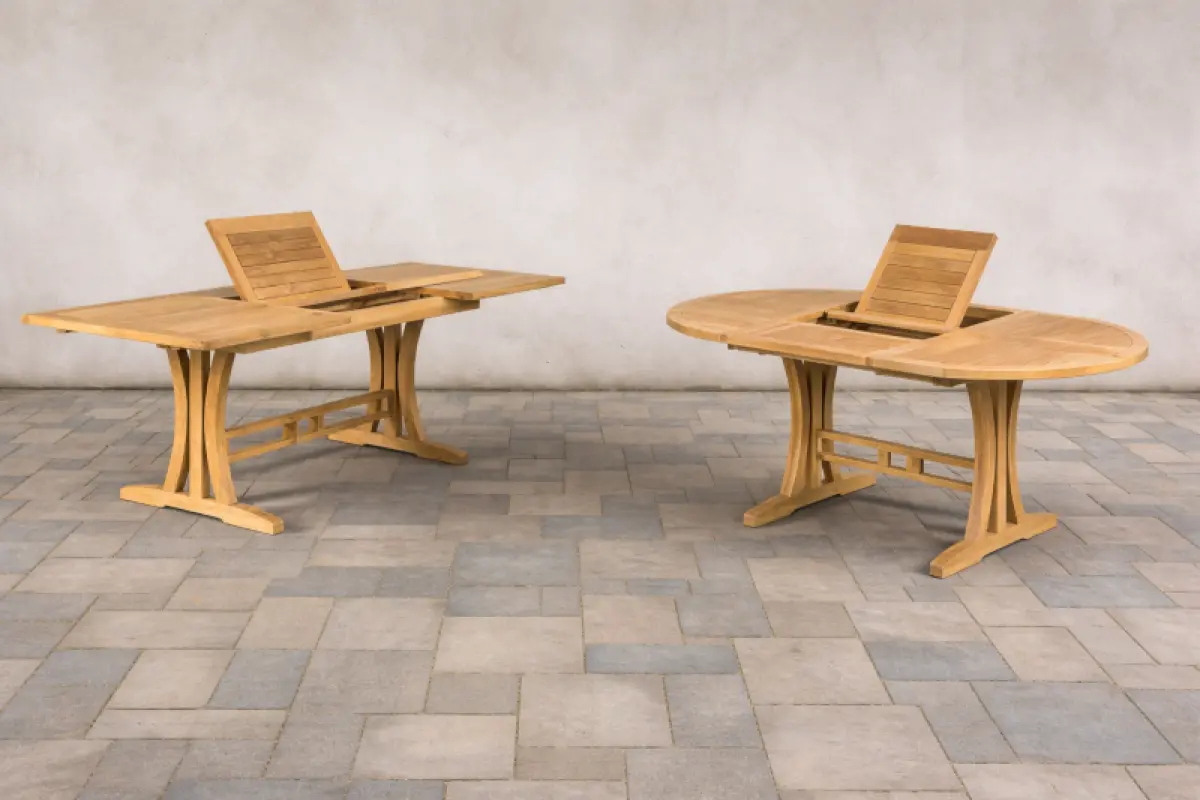 Ausziehbarer Gartentisch Sumba Rechteckig