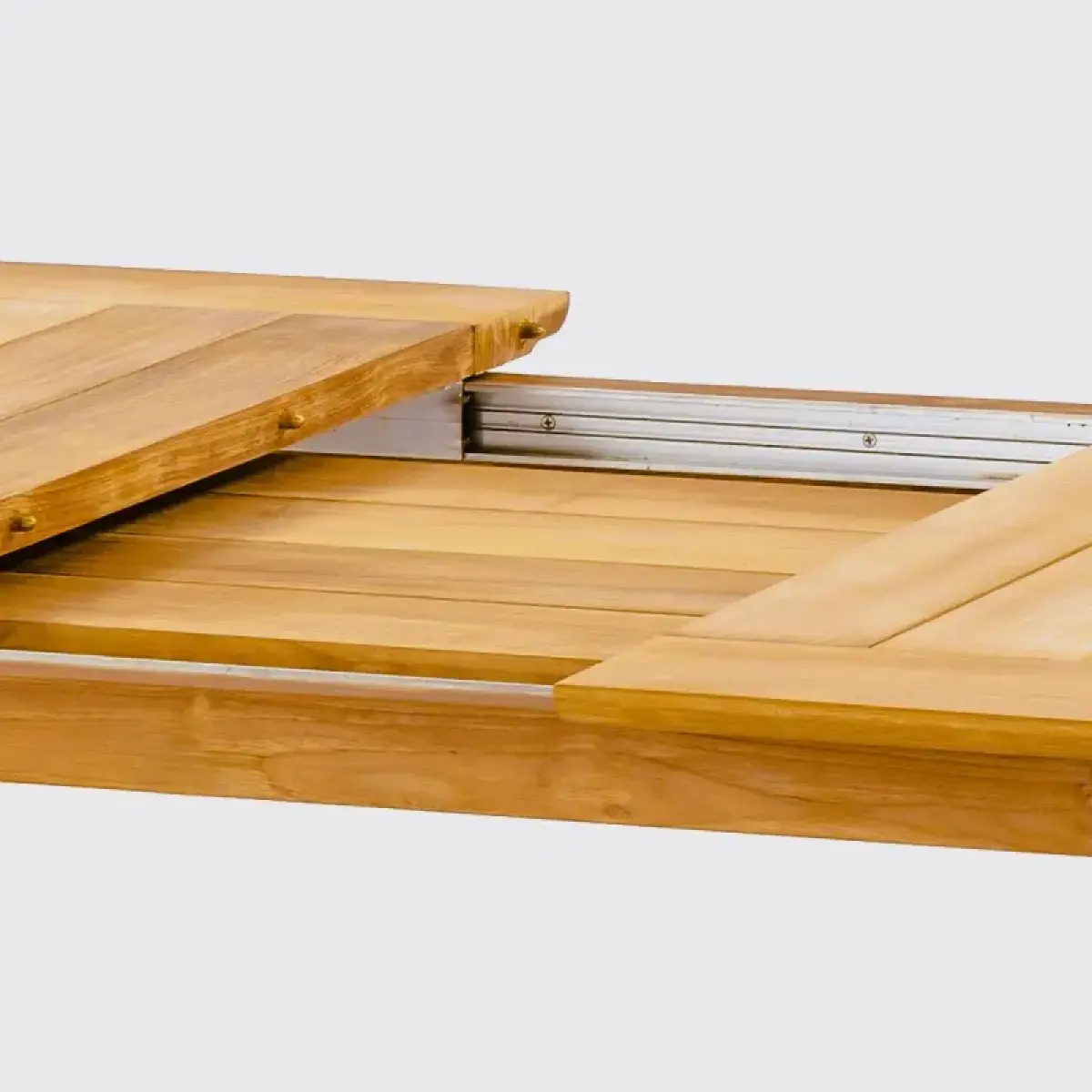 Ausziehbarer Teakholz Tisch Lena