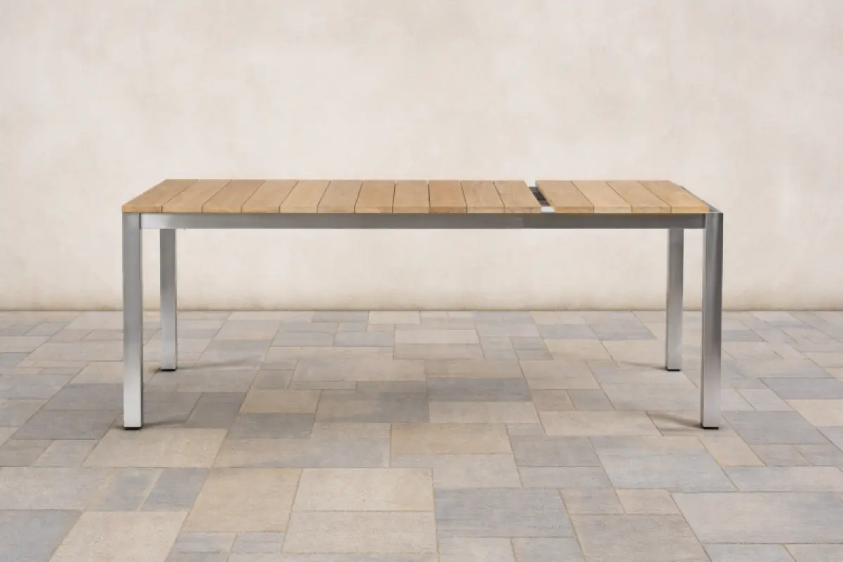 Ausziehbarer Teakholz Tisch Palmira