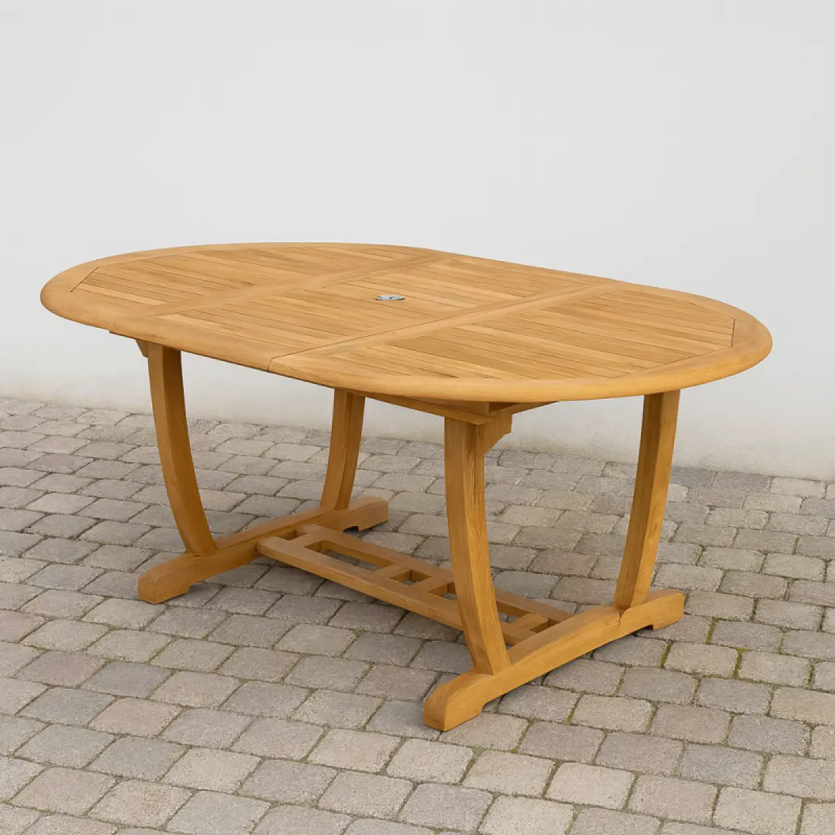 Ausziehbarer Teakholz Tisch Tulum