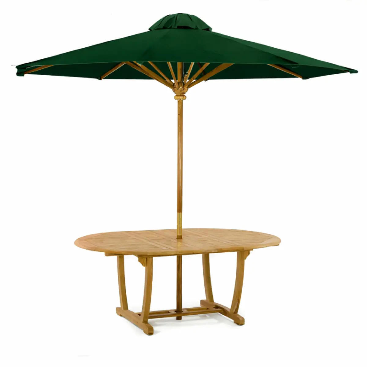 Ausziehbarer Teakholz Tisch Tulum