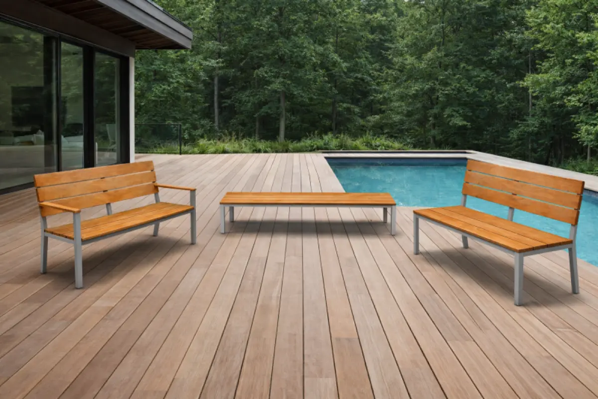 Bank Seul ohne Rückenlehne