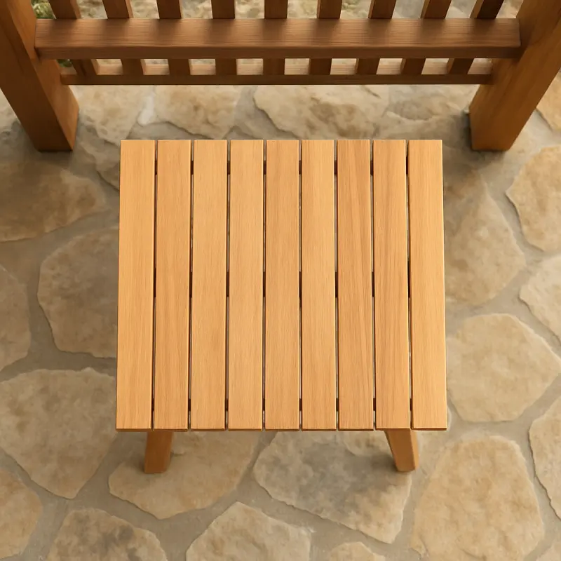 Beistelltisch aus Teakholz Lambuka