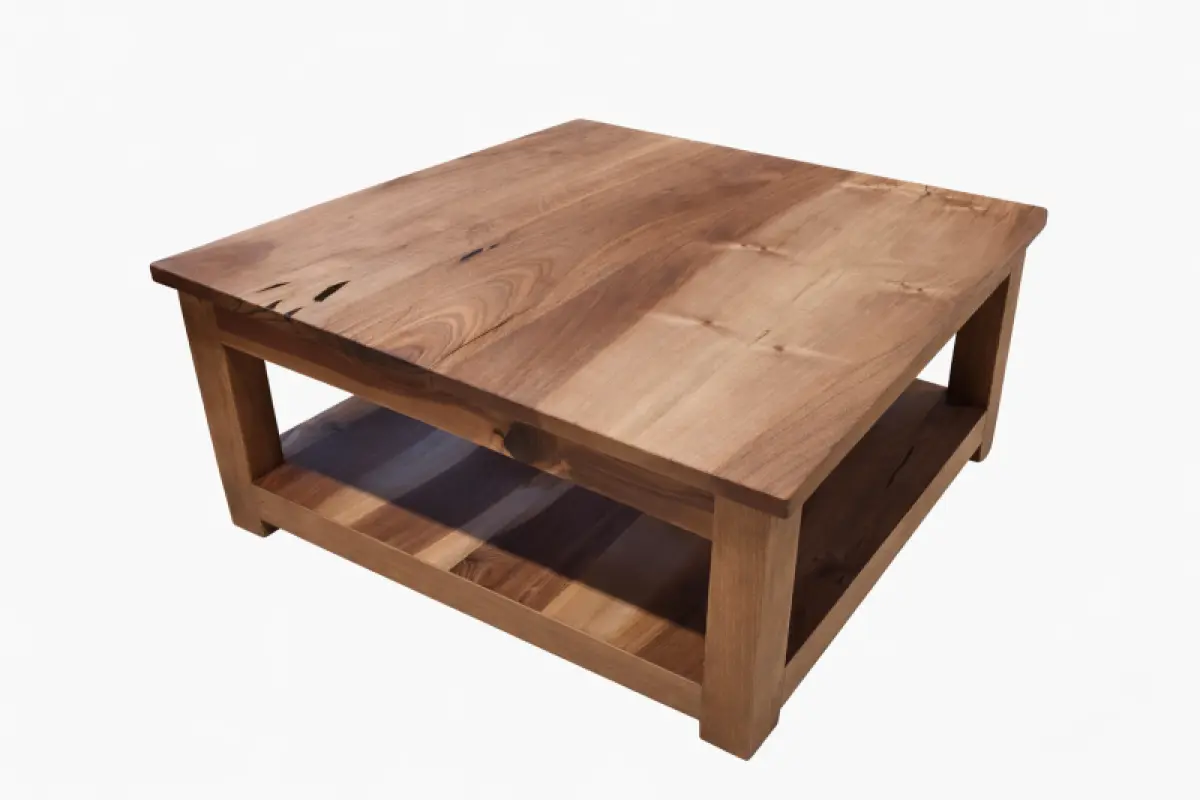 Couchtisch aus Walnuss Memo