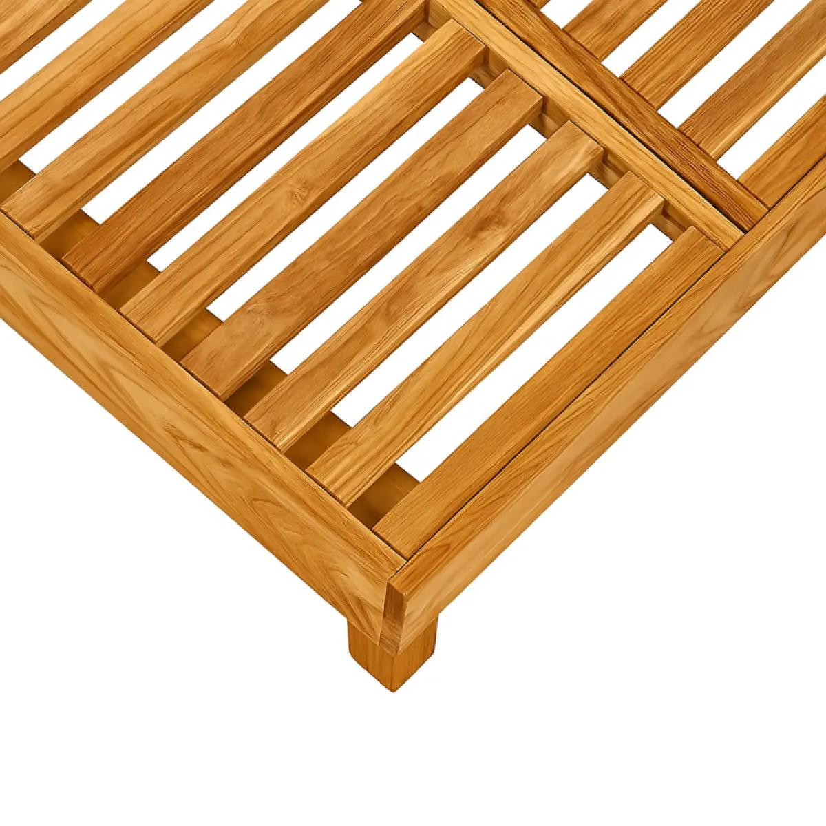 Doppelliege Moli aus Teakholz