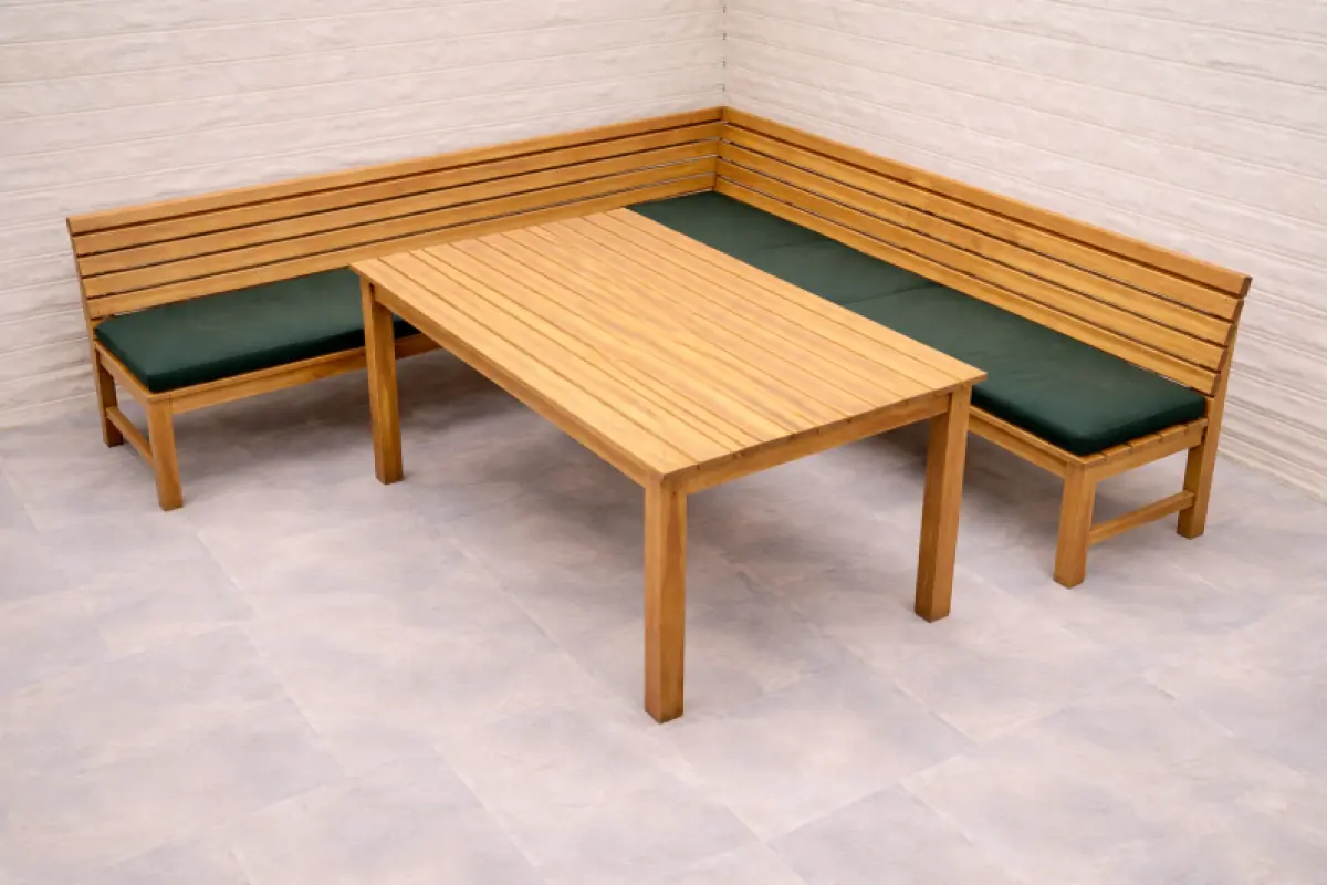 Teakholz Eckbank Toledo