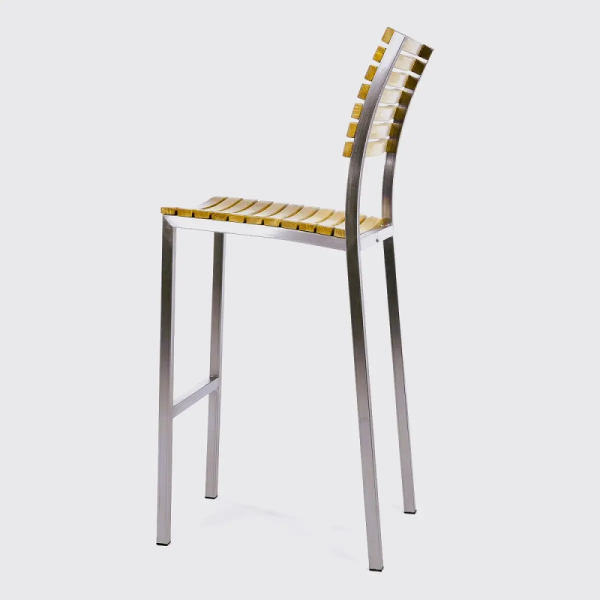 Garten Barstuhl aus Teakholz Memory