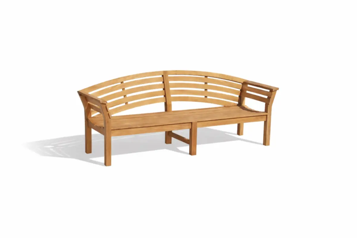Gartenbank aus Teakholz Borneo