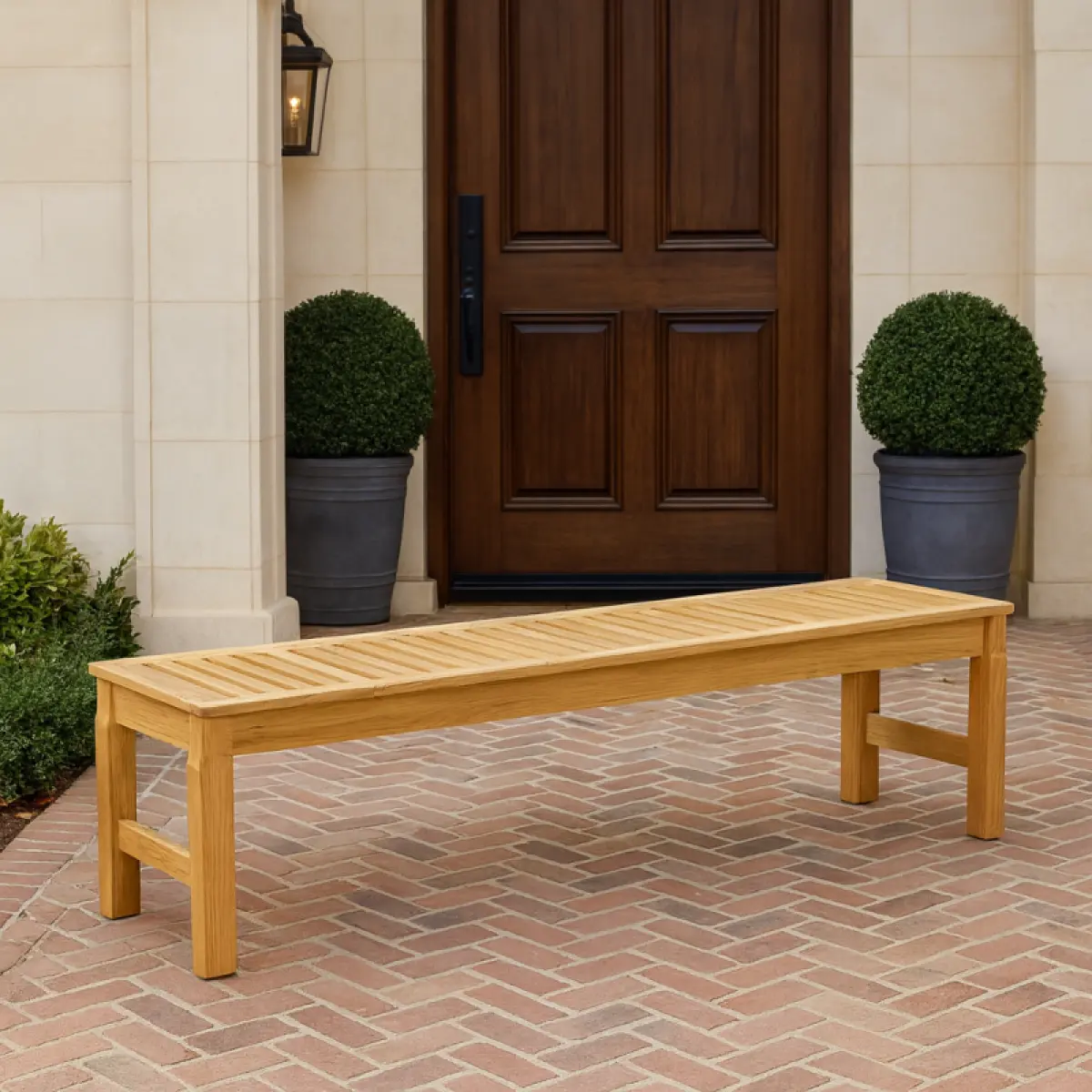 Gartenbank aus Teakholz Diran