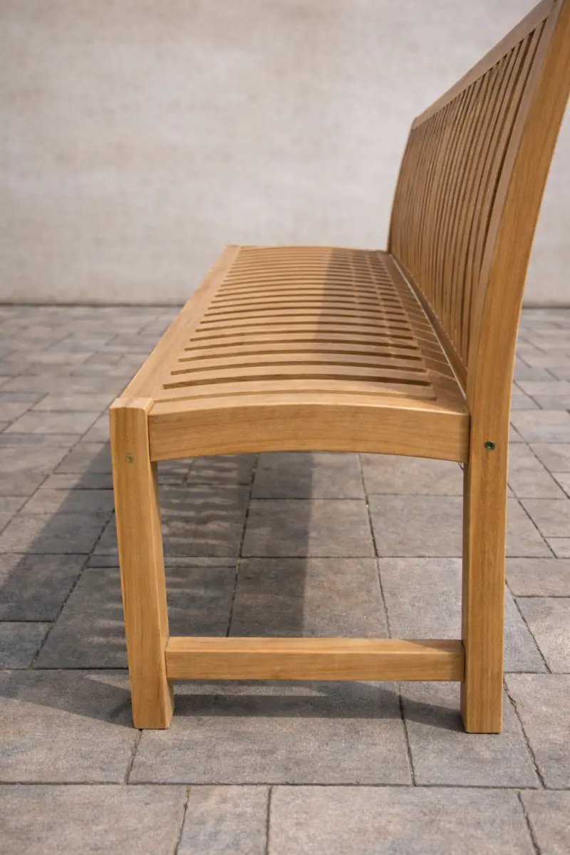 Gartenbank aus Teakholz Hawaii ohne Armlehne