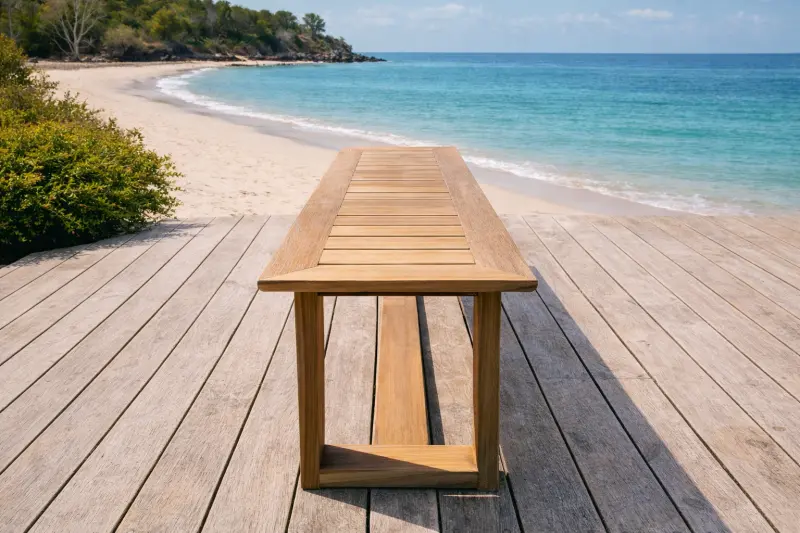 Gartenbank aus Teakholz Lena