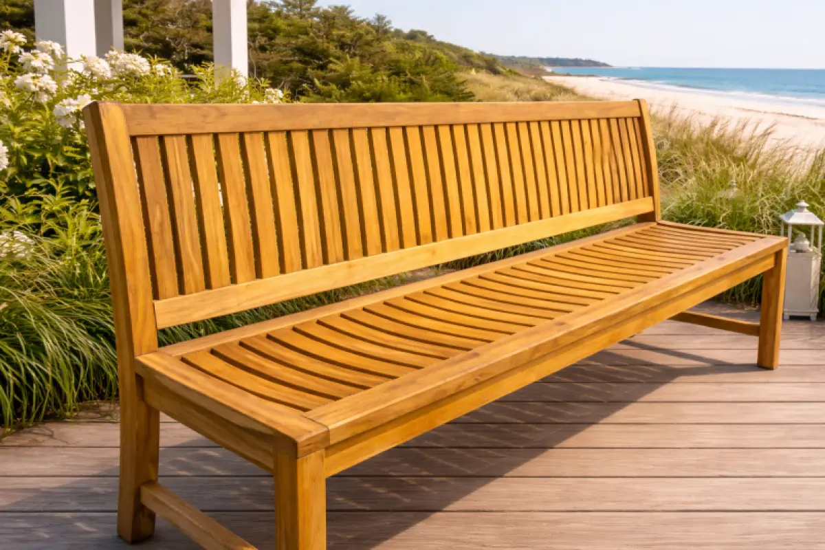 Gartenbank aus Teakholz Rio ohne Armlehne