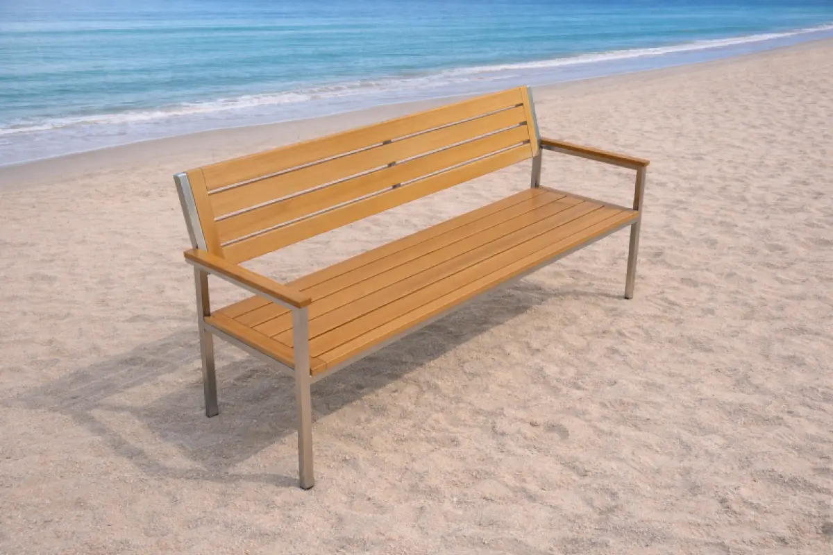 Gartenbank aus Teakholz Tokio