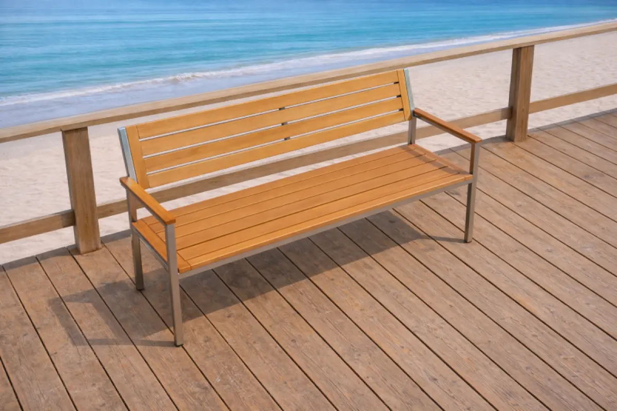 Gartenbank aus Teakholz Tokio