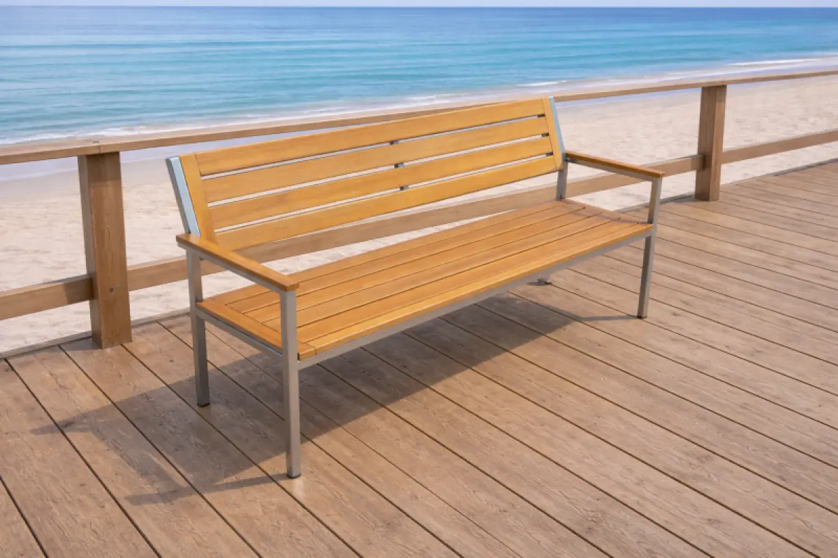 Gartenbank aus Teakholz Tokio