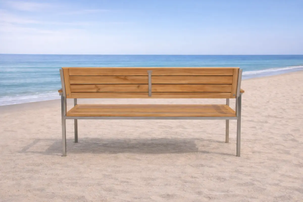 Gartenbank aus Teakholz Tokio