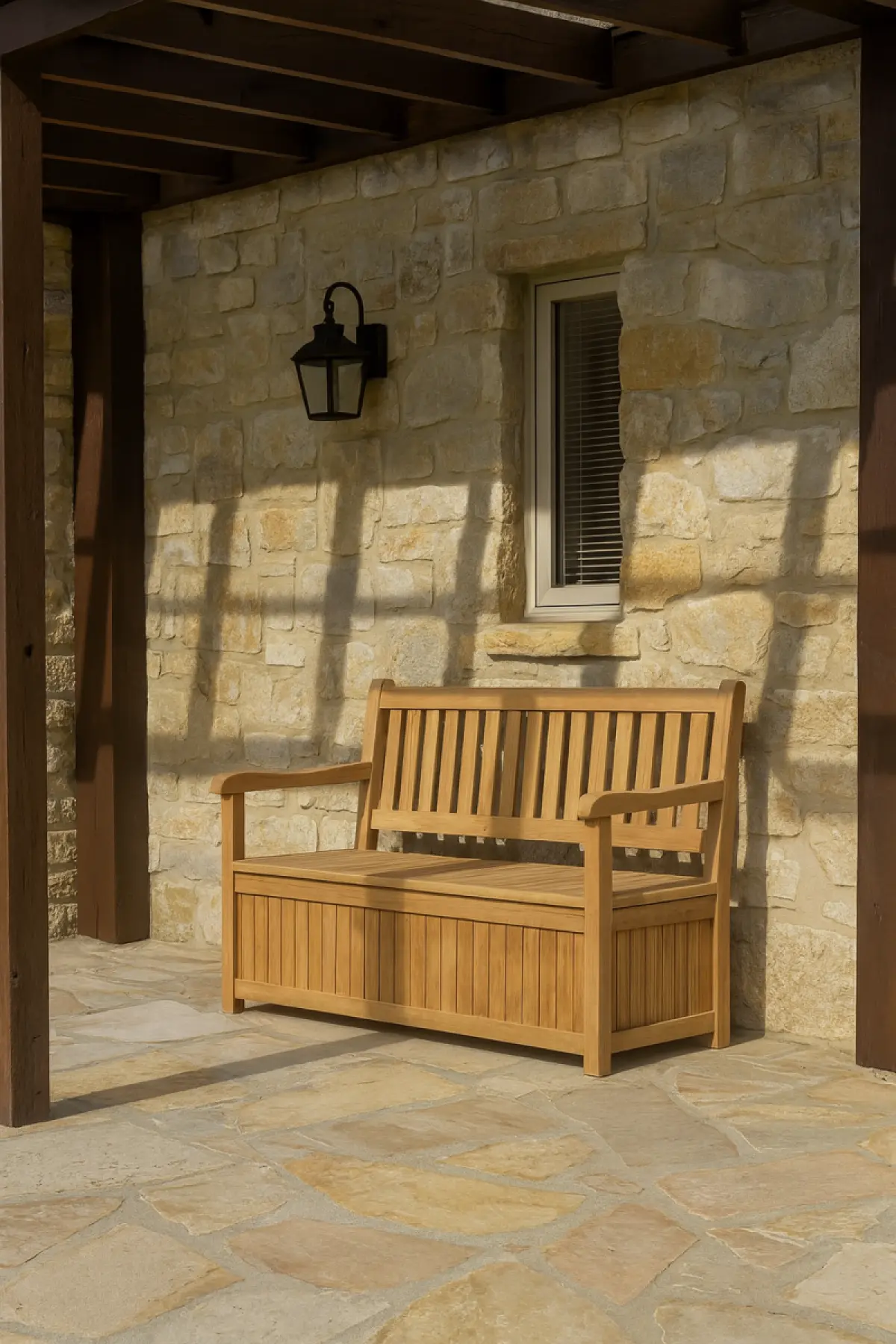 Gartenbank aus Teakholz Toronto