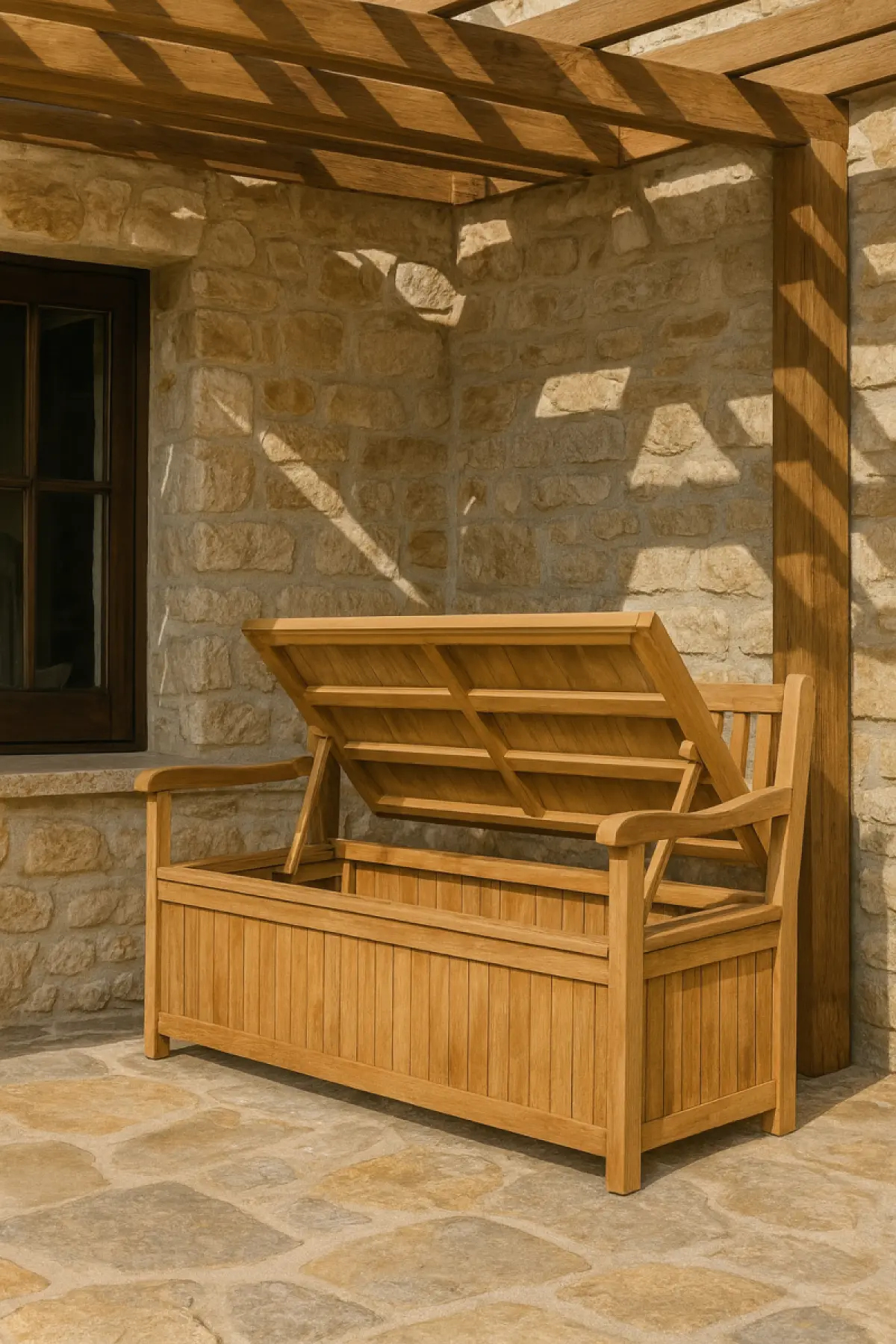 Gartenbank aus Teakholz Toronto