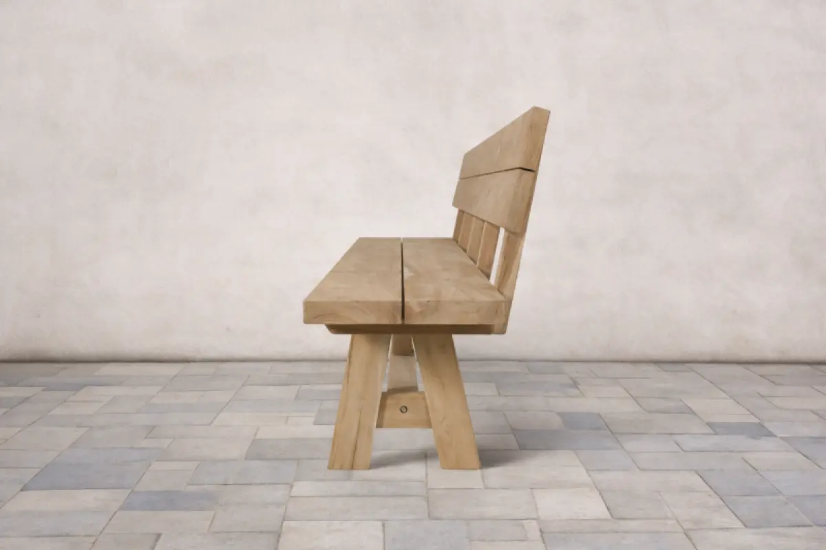 Gartenbank Narya mit Rückenlehne