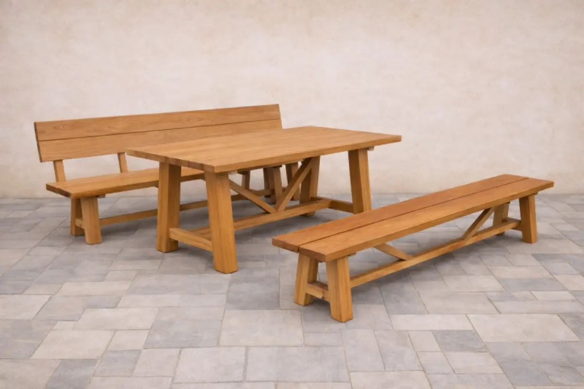 Gartenbank Narya ohne Rückenlehne