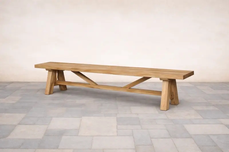 Gartenbank Narya ohne Rückenlehne