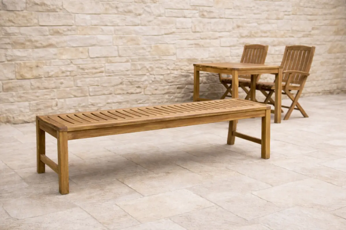  Gartenbank Rio ohne Rückenlehne