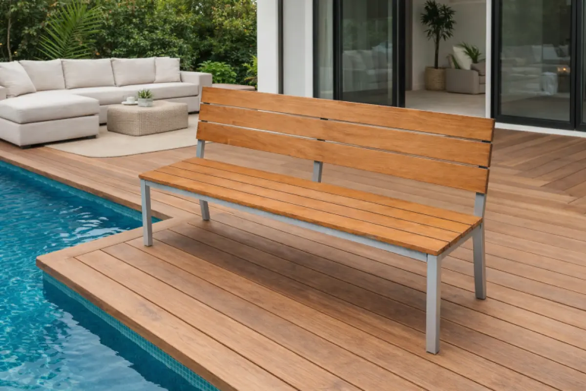 Gartenbank Seul ohne Armlehnen