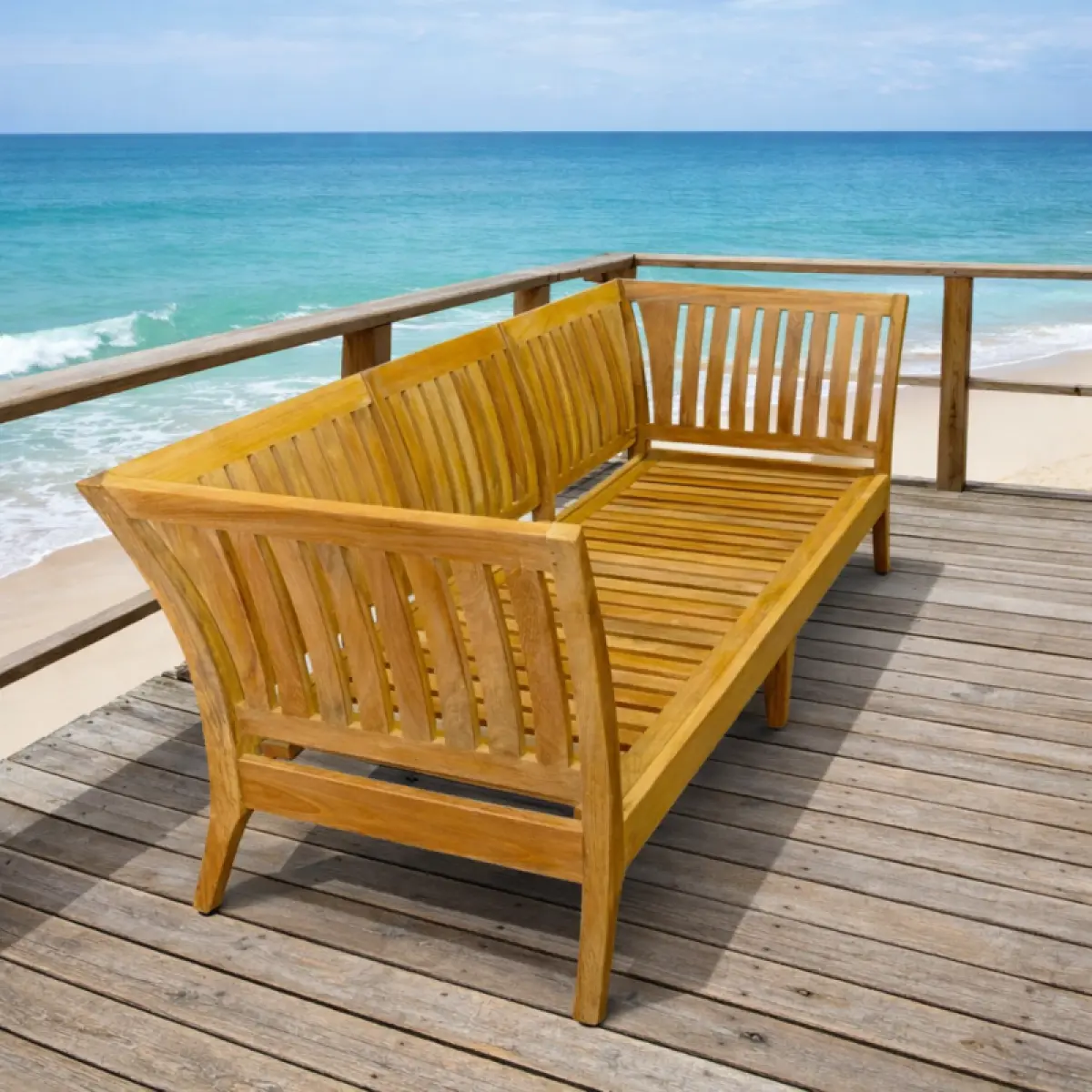 Gartensofa aus Teakholz- Daybed Hawaii