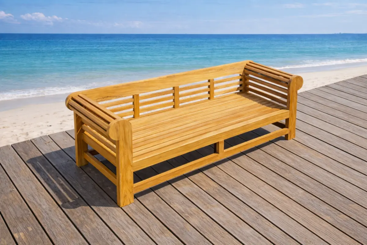 Gartensofa aus Teakholz- Daybed Kano