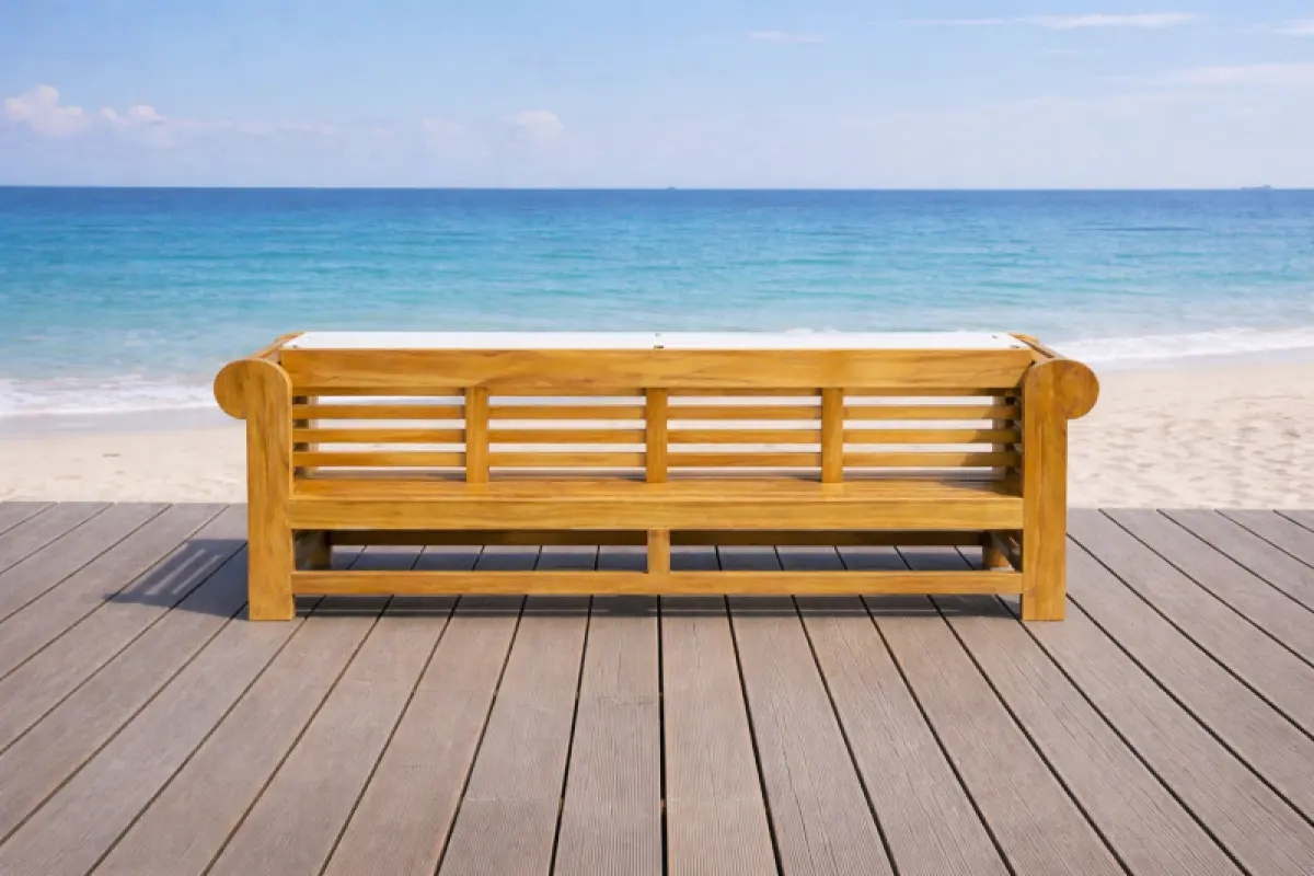 Gartensofa aus Teakholz- Daybed Kano