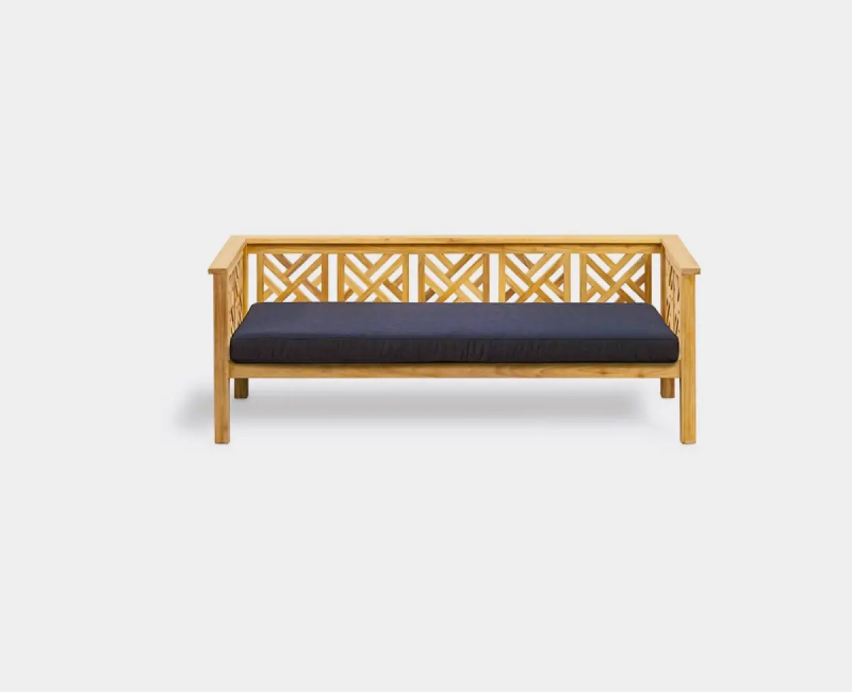 Gartensofa aus Teakholz- Daybed Turcano