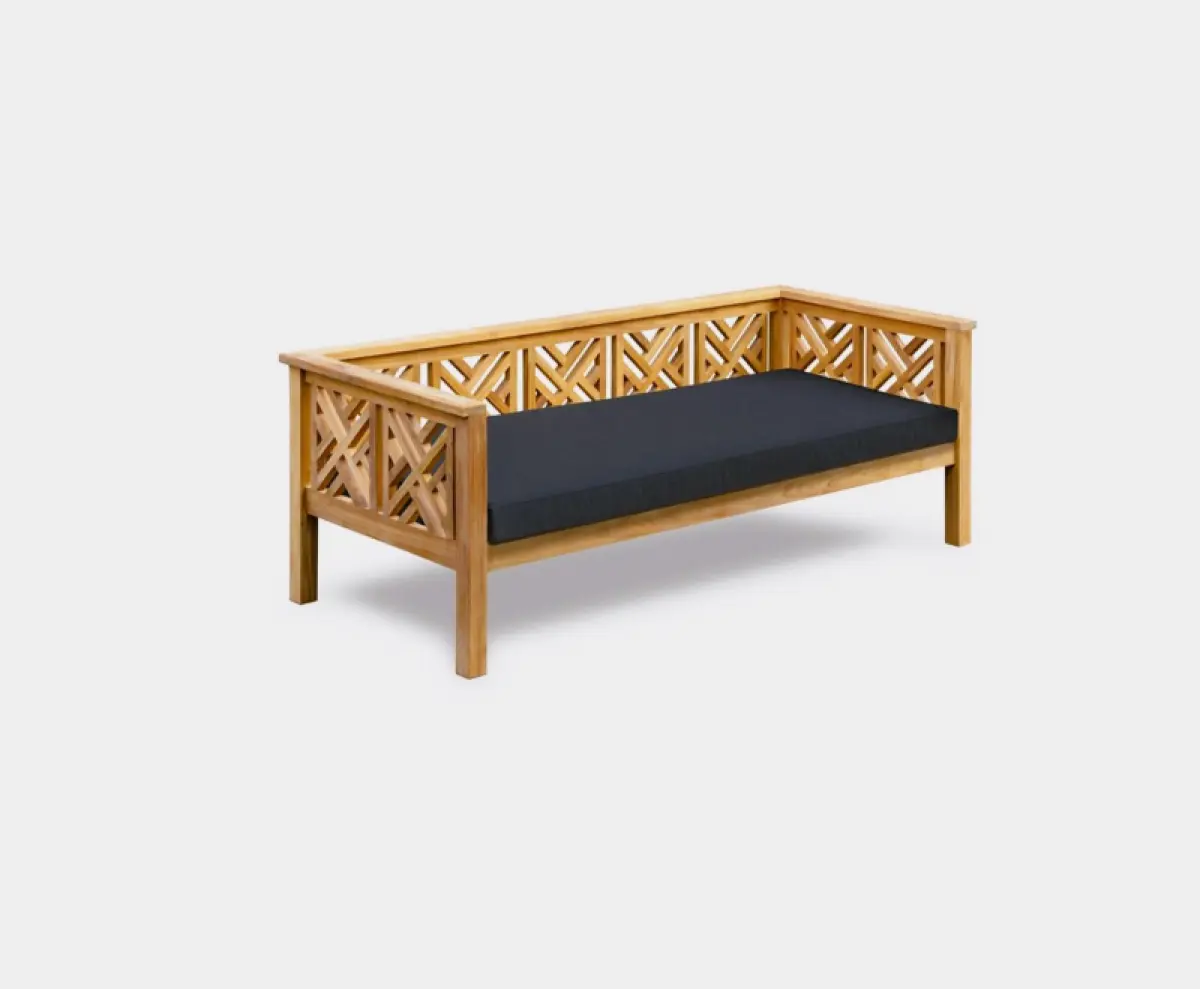Gartensofa aus Teakholz- Daybed Turcano