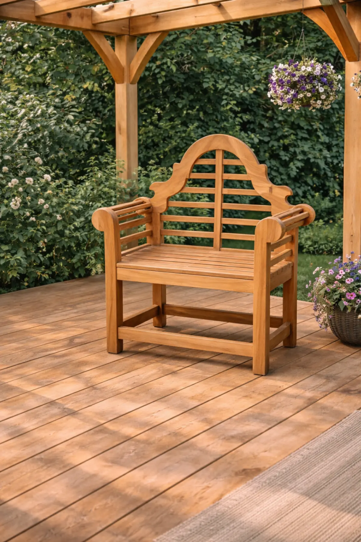 Gartenstuhl aus Teakholz Chester