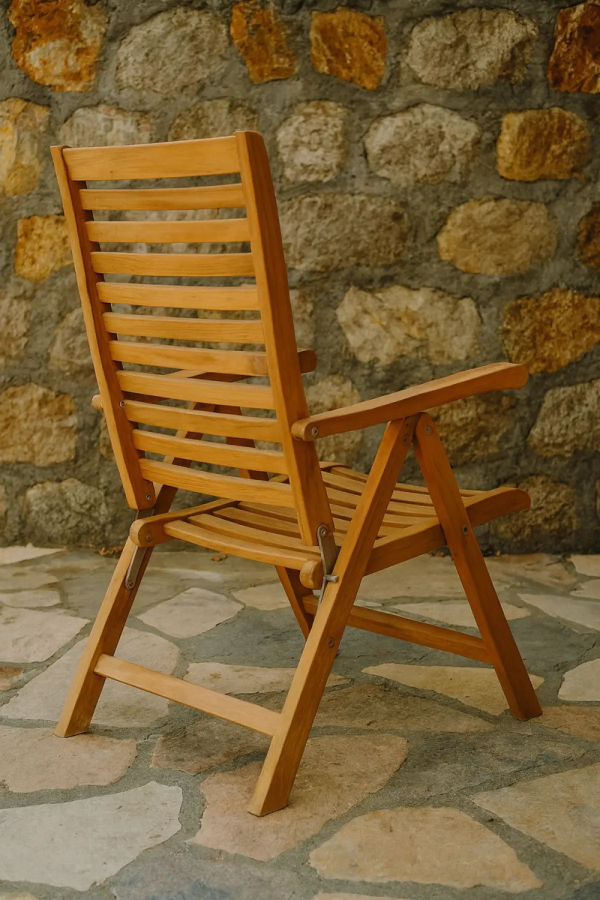 Gartenstuhl aus Teakholz Hochlehner Mana