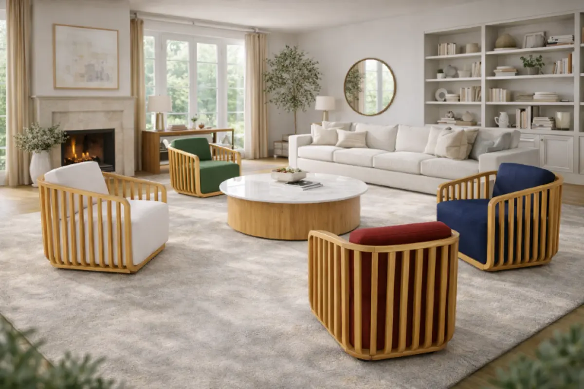 Gartenstuhl aus Teakholz Lara