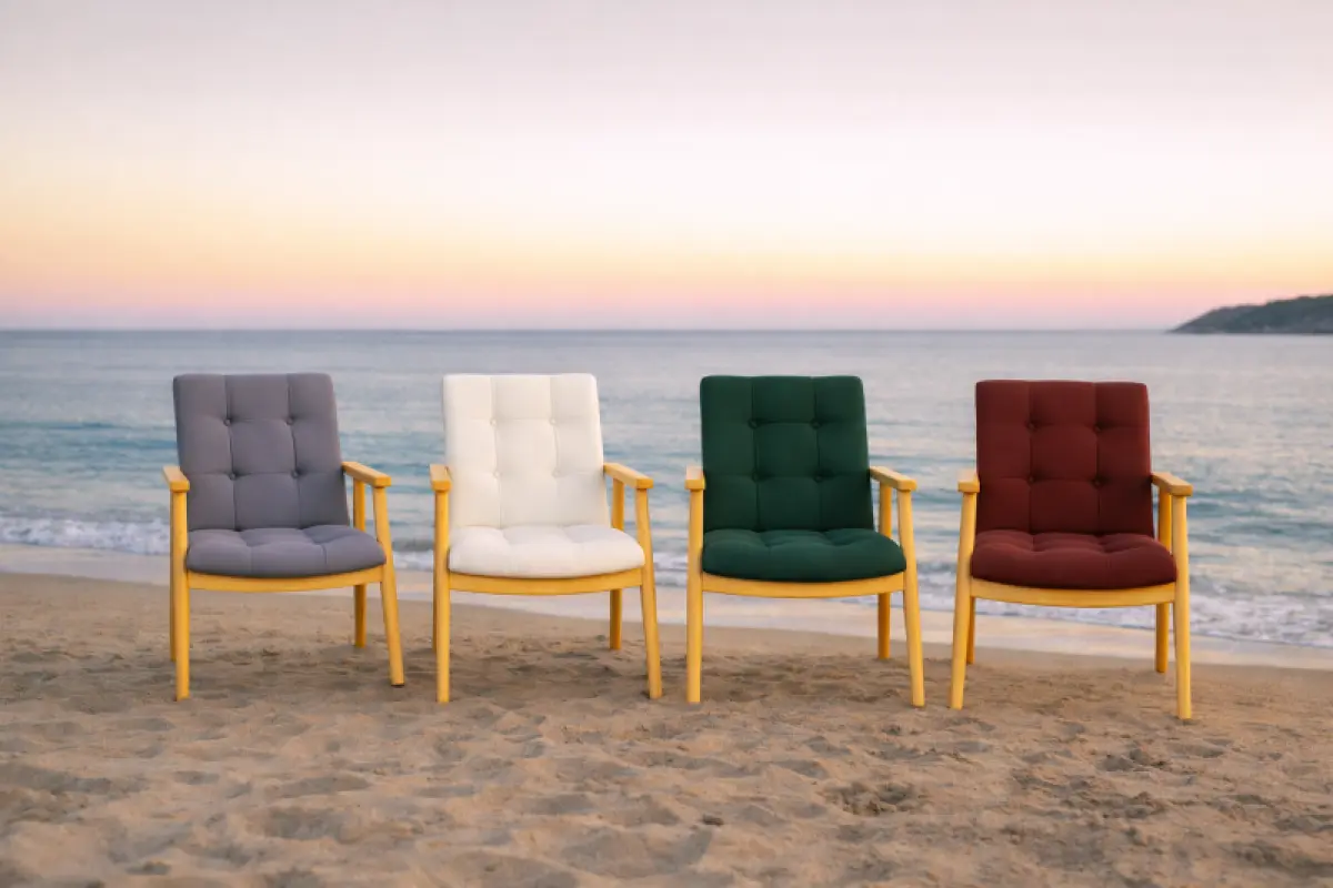 Gartenstuhl aus Teakholz Monte Carlo