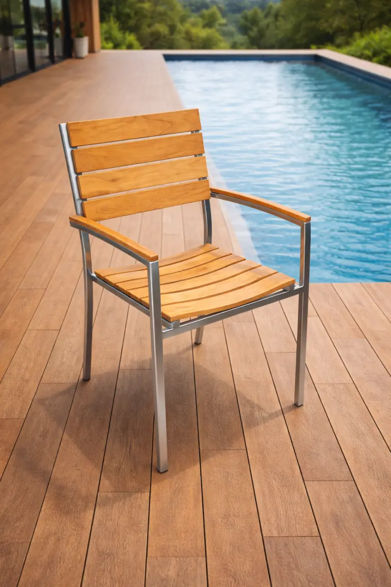 Gartenstuhl Combo mit Armlehne