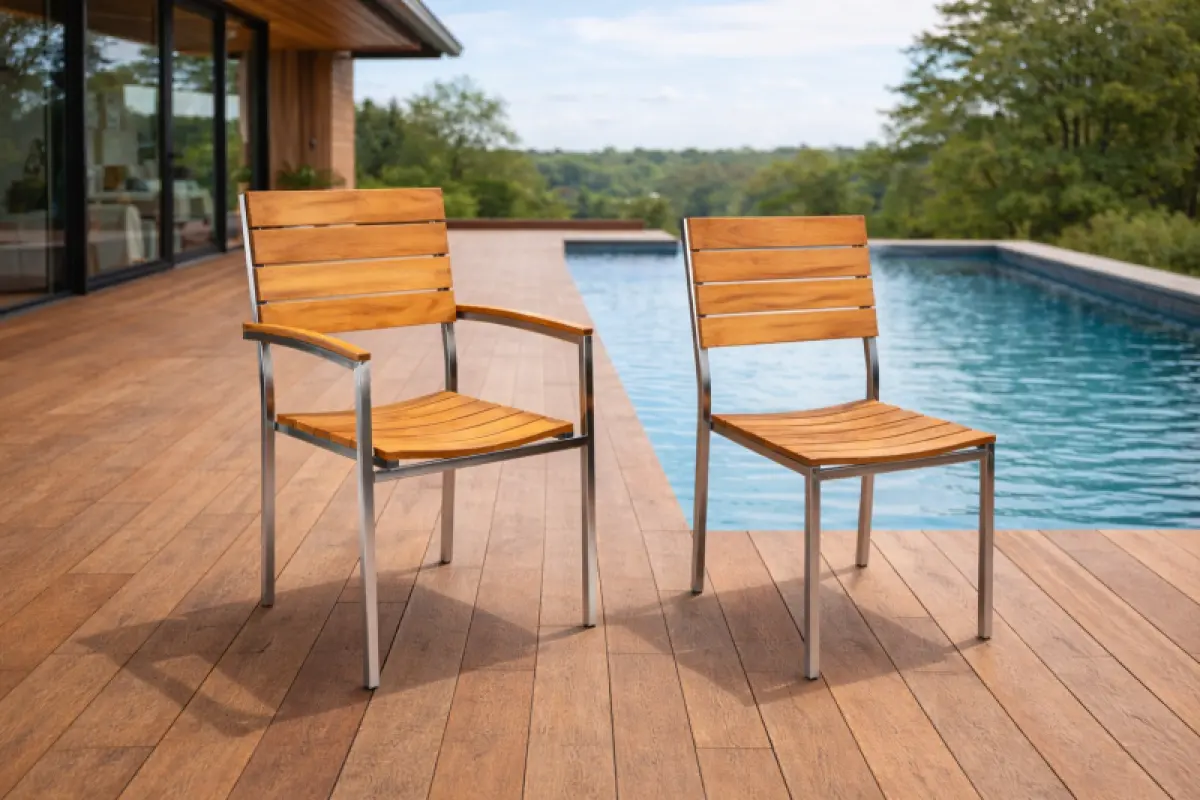 Gartenstuhl Combo ohne Armlehne