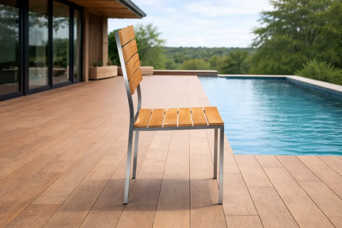 Gartenstuhl Combo ohne Armlehne