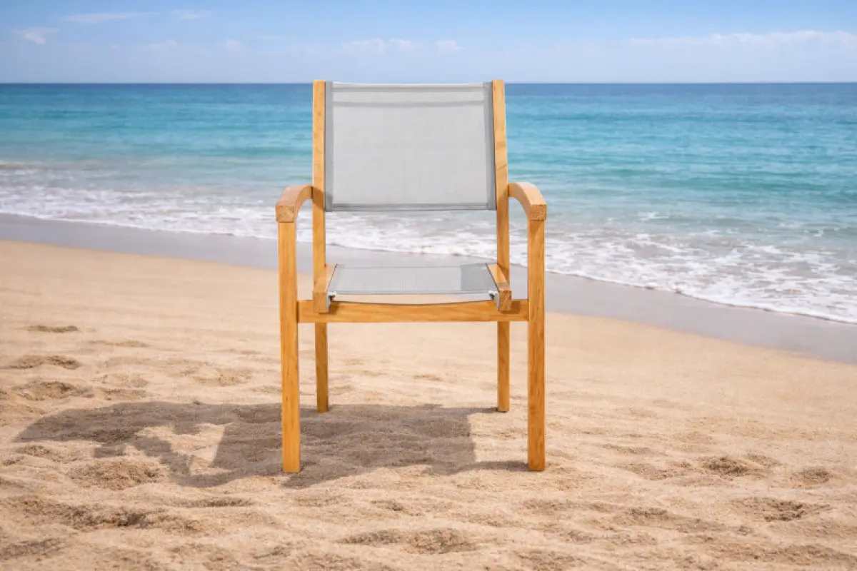 Gartenstuhl Hugo Grau