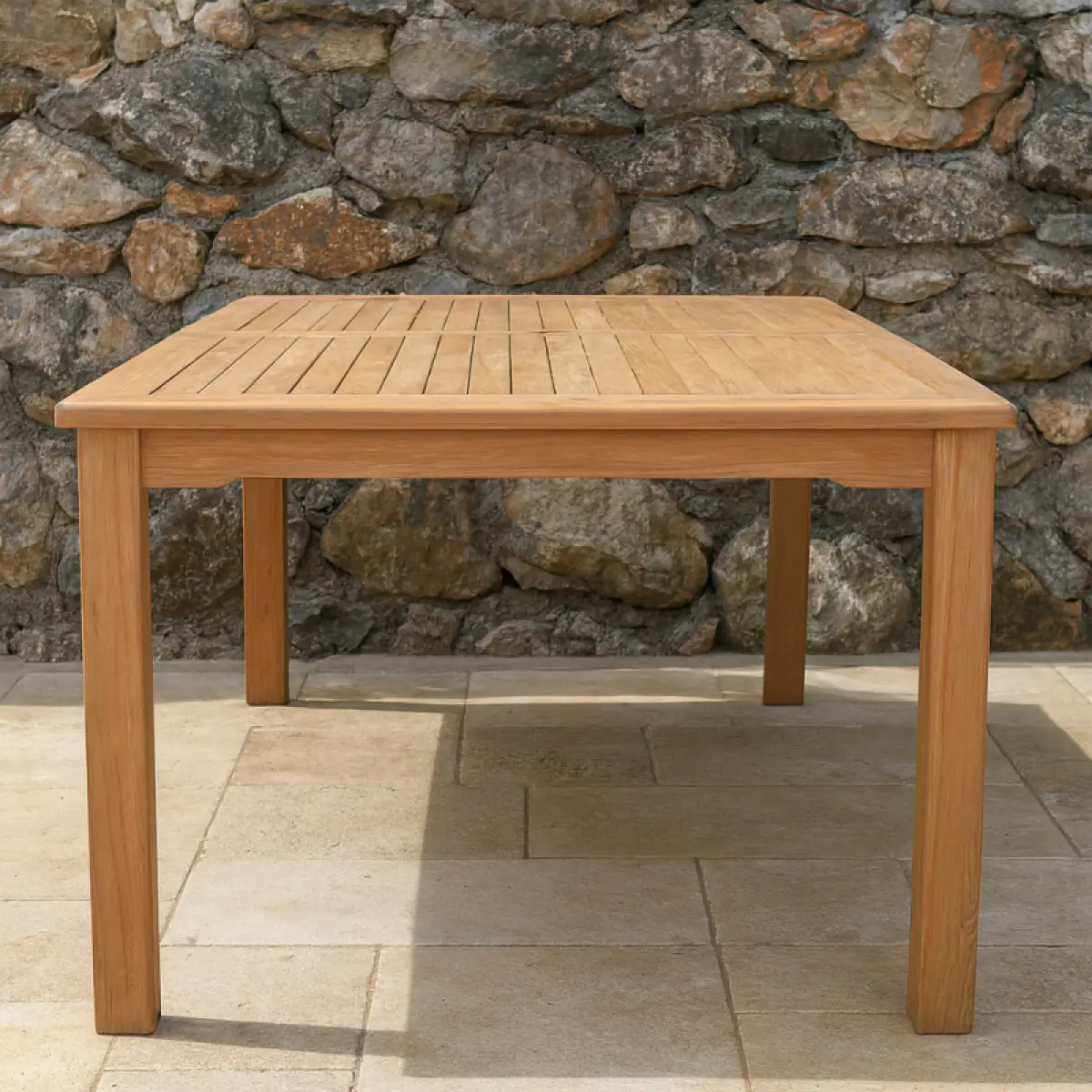 Gartentisch aus Teakholz Baku